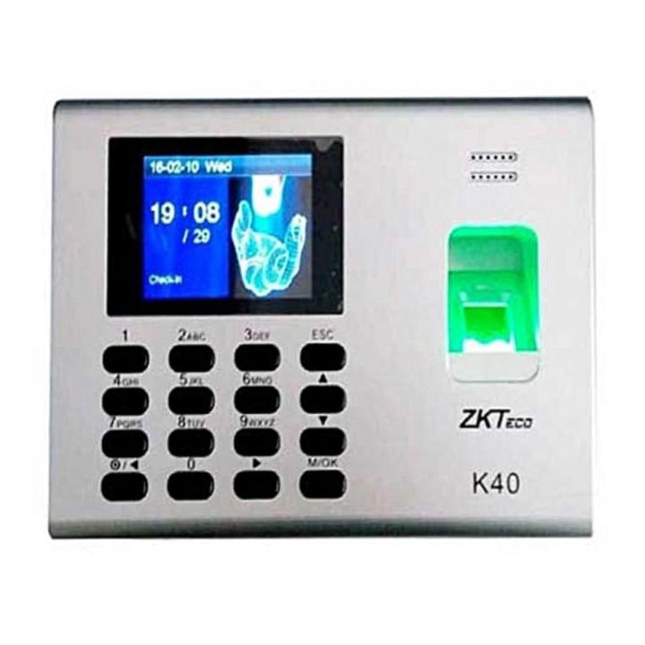 Slightly Utilized ZkTeco K40- Attendance Machine- Fingerprint Login ...