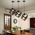 Cube Light Modern Unique Designer Furniture Home Decor Fixture for E27 Bulb Decorative Light Fancy Light Metal Light Restaurant Light Vintage Light. 