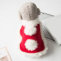 Pet Costumes Bite Resistant Pet Xmas Outfits Cloak Collar. 
