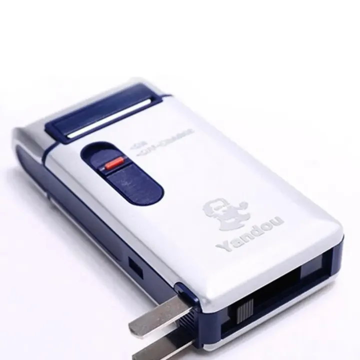 Yandou%20men%20electric%20razor%20Shaver%20Rechargeable%20Silver%20men's%20razor%20men%20sideburns%20trimmer%20razors%20for%20shaving%20men%20-%20Image%204