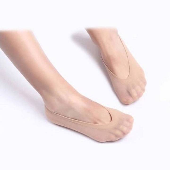 Pack%20of%203-6-9-12%20Pair%20Women's%20Skin%20Nylon%20Loafer%20Socks%20-%20Flexible%20&%20Comfortable%20-%20Image%202