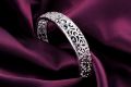 SMGSLIB Mother Fine 925 Sterling Silver Hollow pattern bangles Bracelets for Women adjustable Fashion luxury Jewelry wedding Party lady Gift. 