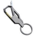 Multifunctional Hidden Mini Knife Keychain For Woman Men Simple Alloy Waist Buckle Hanging Key Chains Key Accessories. 