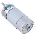 1PCS DC12V 15W 500RPM 37GB555 Micro Gearmotor 37gb555 Dc Motor Reducer 12V Slow speed motor 500 Rpm. 