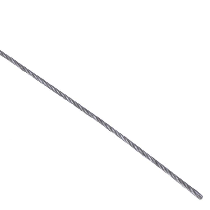 3X STAINLESS Steel Wire Rope Cable Rigging Extra, Length:15M Diameter:1.0mm