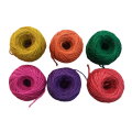 6 Pcs Jute Rope MultiColor – Jute Thread MultiColour. 