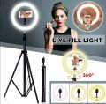36 CM Professional LED Ring Light With 7 FT Tripod Stand & Mobile Holder. 