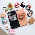Finger Holder for Phone Grip Cute Anime Design Car Cellphone Stand for Iphone 11 12 Korean Mobile Accessories Support Wholesale. 