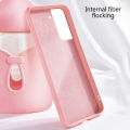 Biruiqu For Samsung Galaxy S21 S21+ S21 Plus S21 Ultra Case Liquid Silicone Soft Gel Rubber Shockproof Cover. 