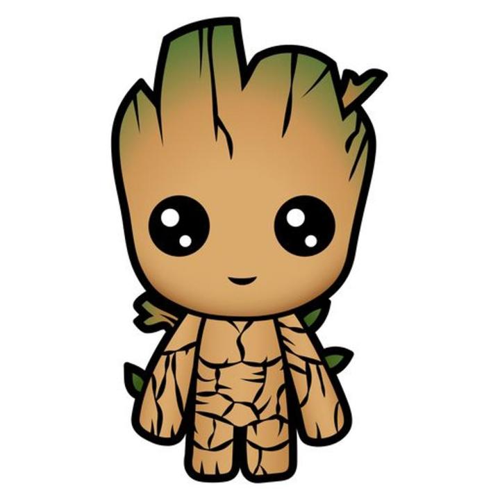 Baby groot sticker Pack of 1, 3 x 2 inch sticker