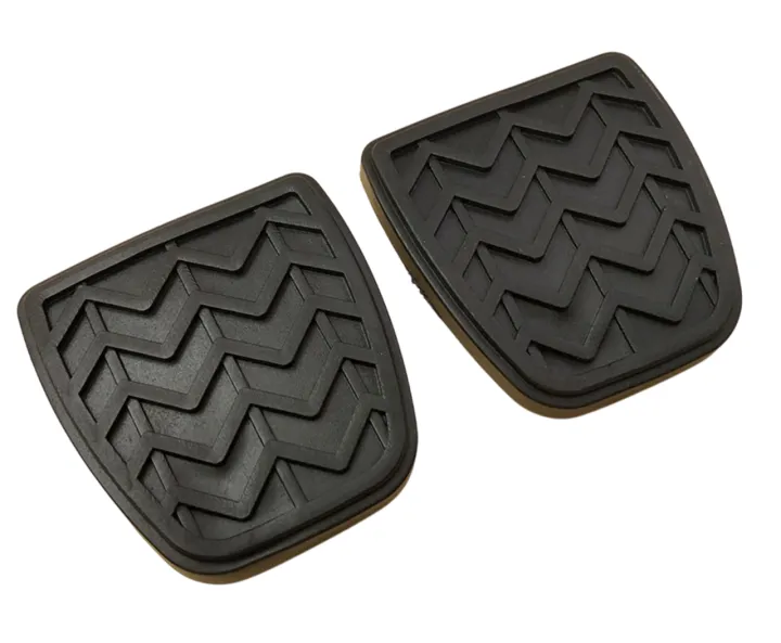 thumbnail image 2 of Cozza Pair Clutch & Brake Pedal Pad Rubbers For Toyota Hilux / 4Runner / Surf 1979-2005 2 of 6