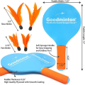 Goodminton | The World's Easiest Racket Game | an Indoor Outdoor Year-Round Fun Racquet Game for Boys, Girls, and People of All Ages. 