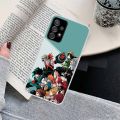 Boku No Hero Academia Phone Case For Samsung Galaxy S10 S21 S22 Plus Ultra A91 A51 A21S A12 Transparent Phone Cover. 