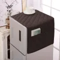 100GSM Cotton's Quilted Fridge Cover - Export Quality Fridge Cover with Six Pockets | Unique Design. 