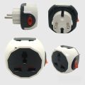 Multi Power Travel Adapter Imported Quality Switch Universal Power Adapter Extension Lead Switch  Rotating Wall Socket Multi Shoe Sale  US UK AU EU Socket Multi Light Plug Power Plug Flat and Round Pin Adapter Converter in Different Design Shape andColor. 