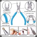 Jewelry Pliers Set, 3 Pack Jewelry Making Tools Kit Round Nose Pliers,Needle Nose Pliers,Wire Cutters for Jewelry Making. 