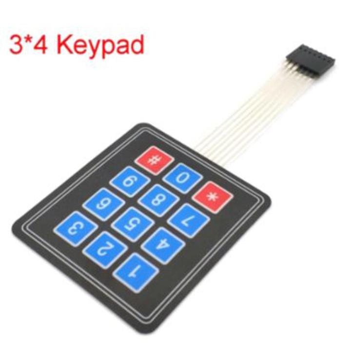 Arduino 4x3 Matrix Array Keypad Keyboard