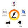 1X USB Sunset Lamp LED Rainbow Neon Night Light Projector Photography Wall Atmosphere Lighting For Bedroom Home Room Decor Gift. 