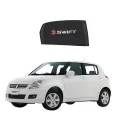 Suzuki SWIFT High Quality Sun Shade with Logo 4Pcs - Black. 