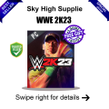 WWE 2k23 - GAME FOR PC (GOOGLE DRIVE/ MEDIAFIRE) - QR CODE. 