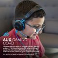 Wireless Headset - Wireless Gaming Headset - 22+ Hours Bluetooth 5 Playtime 60ms Super - Low Latency for Mobile Game play - Retractable Boom Mic - AUX Cord Compatible w/Gaming Consoles - Black. 