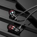 Huawei 3.5mm Inear Earphone Wired Control Earbud with Mic Gaming Headset for Xiaomi Smart Phone Earphone Sport Music Headset. 
