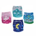 【Good-Love Store】2018 digital integration flower type unicorn baby cloth diape washable reused diaper shorts Training. 