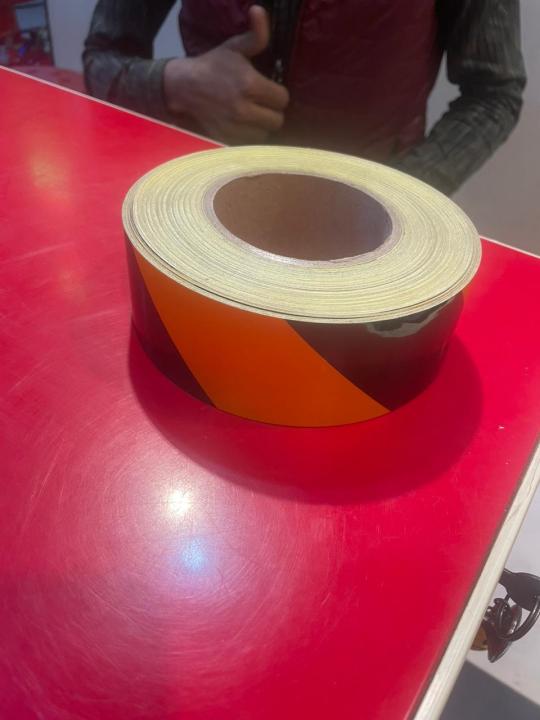 Yellow Black Reflective Safety Tape Sizes Available in Description