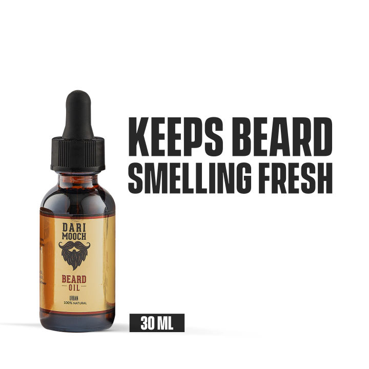 Urban Beard Oil  Dari Mooch  Best Beard Oil For Men Beard Grooming  30ml