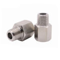 M10 M14 M16 M20 1/8 1/4 3/8 1/2 BSP Male To Female Thread 304 Stainless Steel Socket High Pressure Resistant Pipe Fitting. 