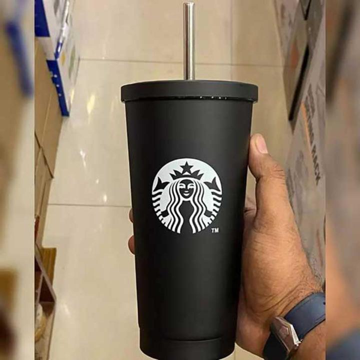 Starbucks Stainless Steel Coffee Tumbler With Straw