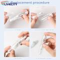 Refillable Correction Tape Japanese Style Cute White Out Pen Quick Dry Retractable Correction Tape for Office Supplies. 