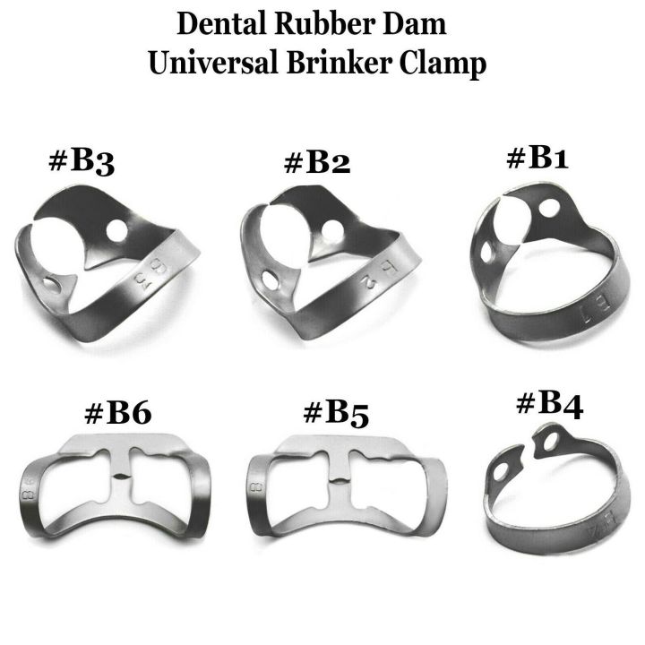 Export%20Quality%20Stainless%20Steel%20Dental%206Pcs%20Universal%20Rubber%20Dam%20Brinker%20Clamps%20Lower-Upper%20Anterior%20Clamp%20B1%20to%20B6%20Kit%20-%20Image%203