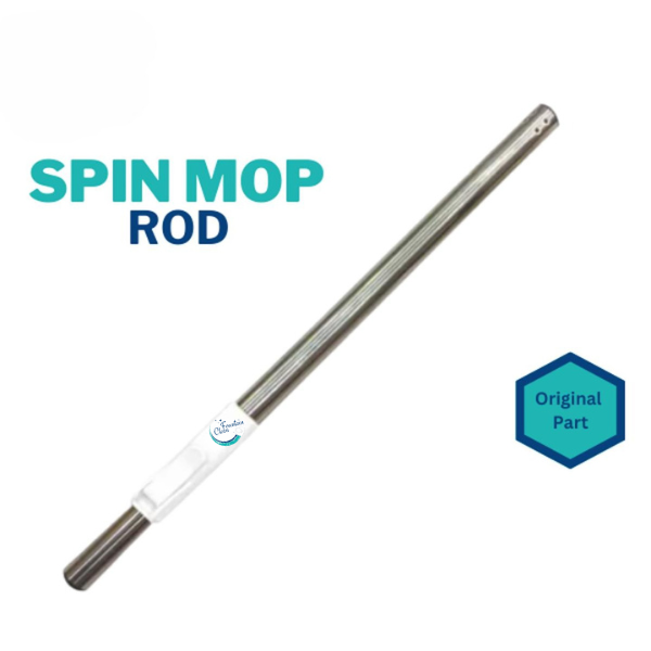 Spin Mop Rod, Original Replacement Part Of Spin Mop, Easily Locked To Hold Forever, Comes With A Locking System, Without Handle, Head, And Refill, Compatible With All Kinds Of Spin Mops