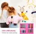 Color Art Book Craft Set Color Box Set For Girls and Boys Colors Box Color Pencil Crayons Colors Kids Painting School Kit 42pcs Artiest Kit Art Set for Kids. 
