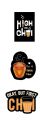 Okay but First Chai Sticker - 3 inch x 3 inch - Also Custom Stickers Available - Pack Of 6 Stickers - Sticker For Laptop Sticker For Mobile. 