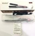Professional Hair Straightener - badge Professional Hair Straightener  Purple Result same as Palour Saloon. 