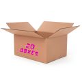 Boxes for packing and Strong corrugated box for courier (7 x 5.5 x 4.75 inch) Carton boxes for packaging material corrugated Box. 