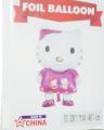 Hello Kitty Big Foil Balloon (50Cm X 80Cm). 