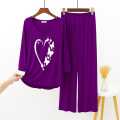 Full Sleeves N-ight Suit Shirt and Trousers For Women and Girls - Fashionable and Cool Women's Tracksuit. 