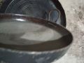 pure iron madevflat bottom karahi for making jalebi shami kabab butt karahi tawa fist fry kalahi tawa tawa keema and lot of things heavy quality easy to use easy to handle. 