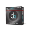 DO 3in1 Condom Pack - Intense Pleasure Pack (Ribbed + Dotted + Delay). 