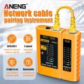 ANENG M469D RJ45 RJ11 Network Cable Tester LAN Cable Networking Repair Wire Telephone Line Detector Tracker Spectrum Analyzer. 