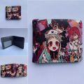Anime Toilet-Bound Hanako-kun Cartoon Short Wallet With Card Holder Coin Pocket Men Purs. 