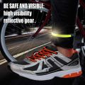 ICQURBT 2Pair Bike Trouser Clips Lightweight Bike Trouser Clips with Reflective Bands for Night Rides. 