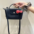 Cute Keychain Novelty Red 3D Bag Pendant Versatile Charm for Gift Personalization Women's Accessory Car Decoration Handbag. 