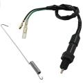 2 Wire Rear Brake Switch Stop Light Switch Universal For Honda Kawasaki Suzuki Yamaha. 
