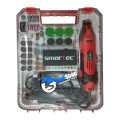 Smart Tec 210 Pcs Mini Die Grinder Rotary Drill – Variable Speed – With Flexible Shaft Engraving Polishing Tool With Plastic Case. 