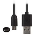 Zayraz Android Data Cable Micro USB (Copper) Original in Black color with fast charging. 