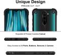 Redmi Note 8 Pro Impulse Hybrid Case by KAPAVER - Black. 